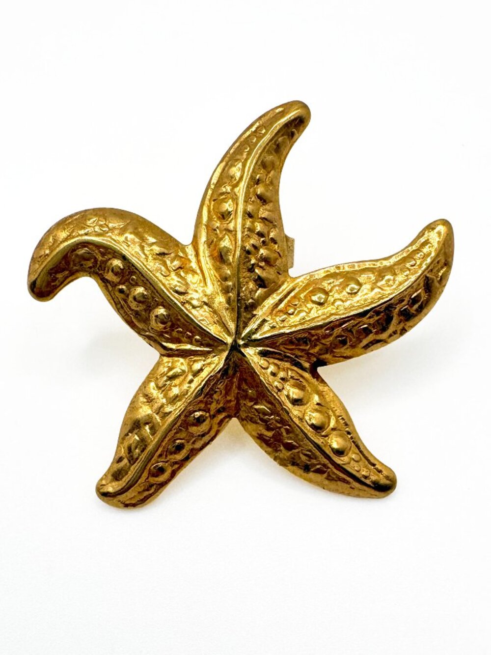 Vintage Unsigned Avon Starfish Earrings - Picture 4 of 6